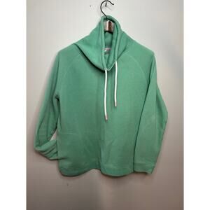 Joules Funnel neck collar sweatshirt, green, size 14